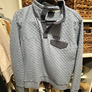 Patagonia Quilted Pullover in Gray